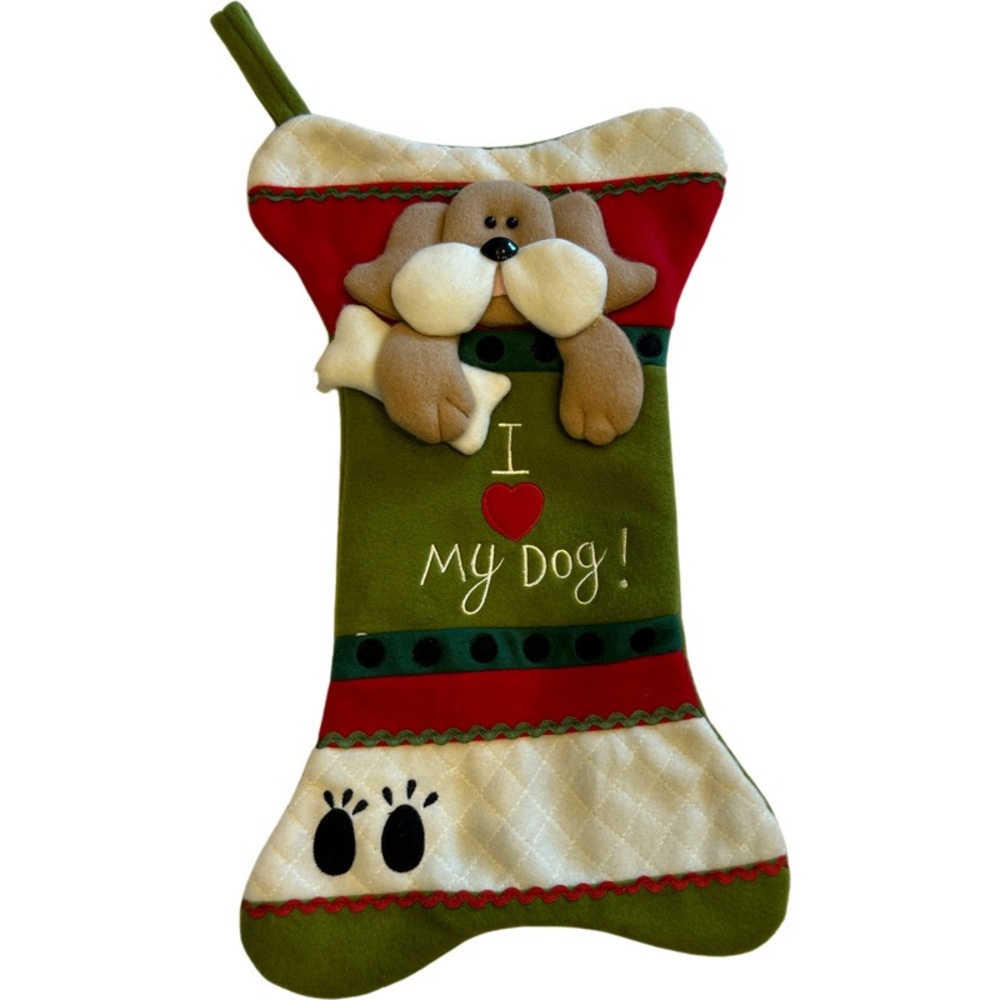 Christmas stocking for a doggie (NWOT)